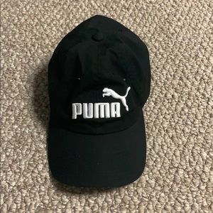 Black Puma Hat/Cap